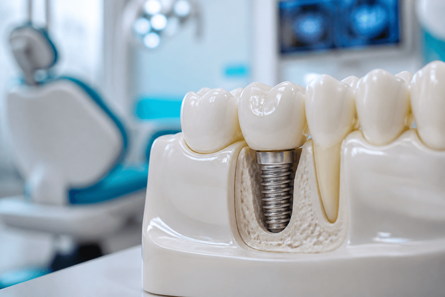 Single implant treatment at DM Care